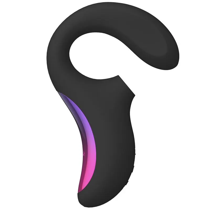 Lelo - Enigma doble succión Stimulation masajeador negro