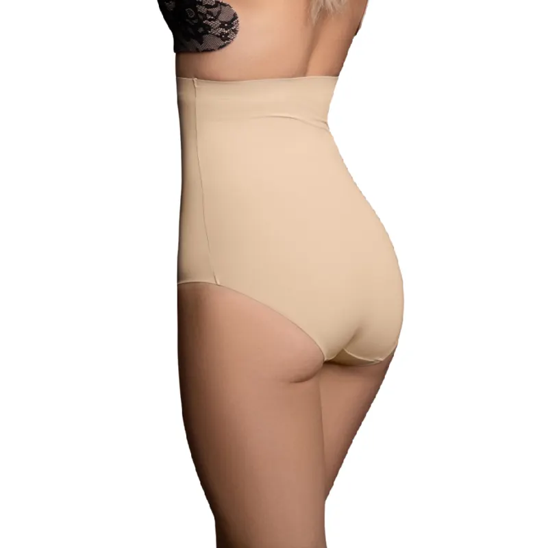 Bye-Bra - Girdle Seamless Estilo braguitas Beige Size S