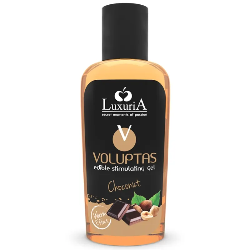 Intimateline Luxuria - Voluptas Edible Massage gel Warming Effect - Choconut 100 Ml