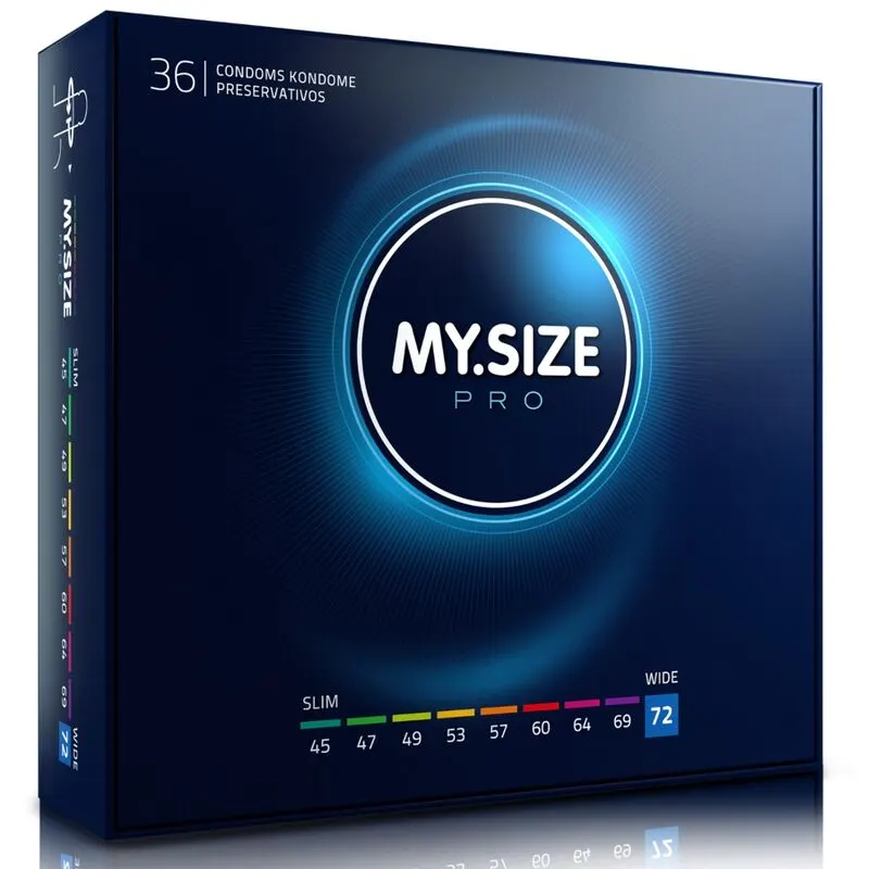My Size - Pro preservativos 72 Mm 36 Units