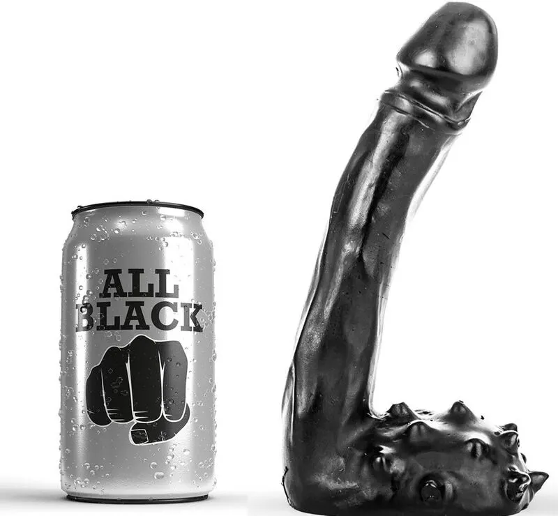 All Black - Dildo realista 19 Cm