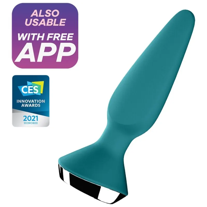 Satisfyer - Plug Ilicious 1 plug vibrador verde