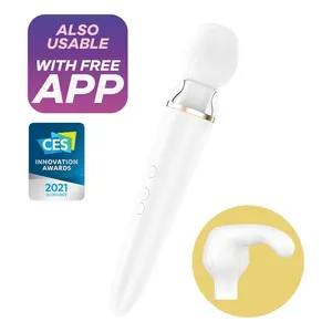 Satisfyer - Doble Wander App blanco