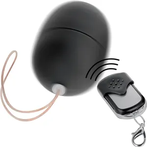 Online - Control remoto vibrador huevo S negro