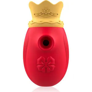 Intense - Clitoris Stimulator 10 succión And Licking modos - rojo