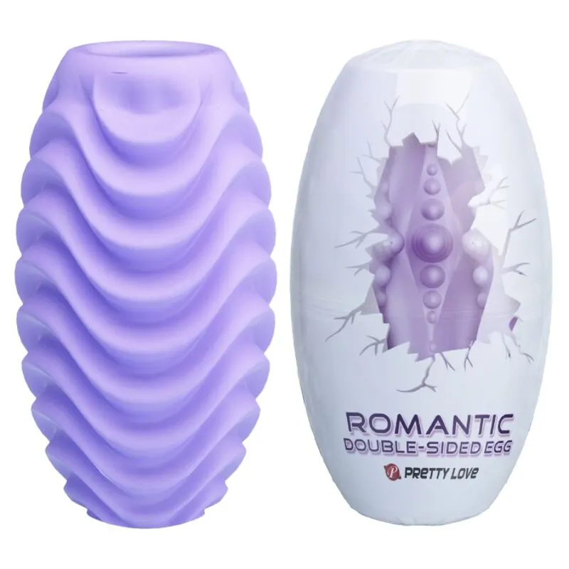 Pretty Love - Doble Sided Lilac masturbador huevo