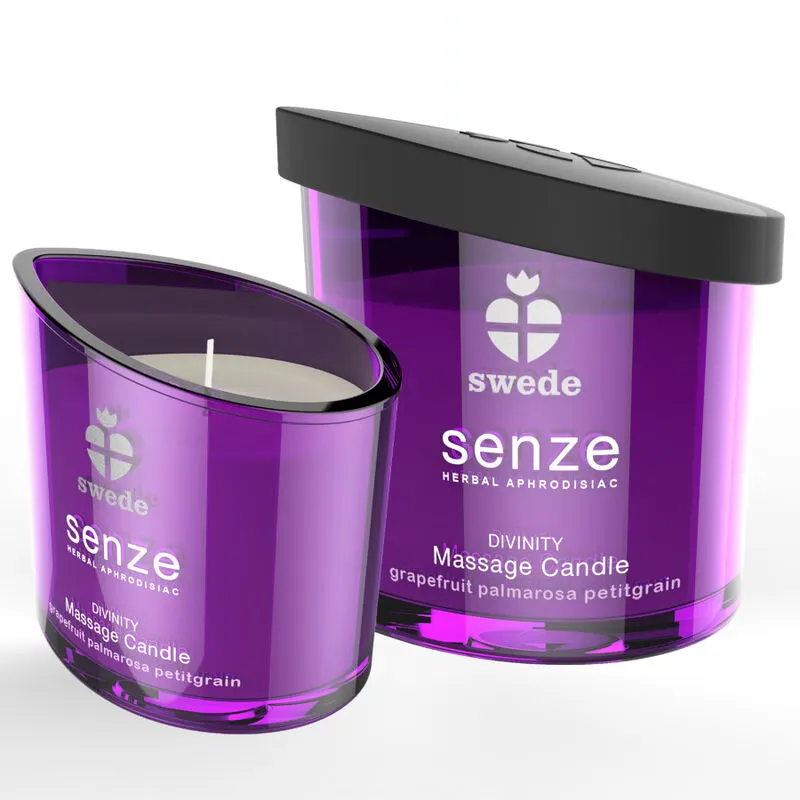 Swede - Senze Divinity vela de masaje - Grapefruit, Palmarosa, Petitgrain