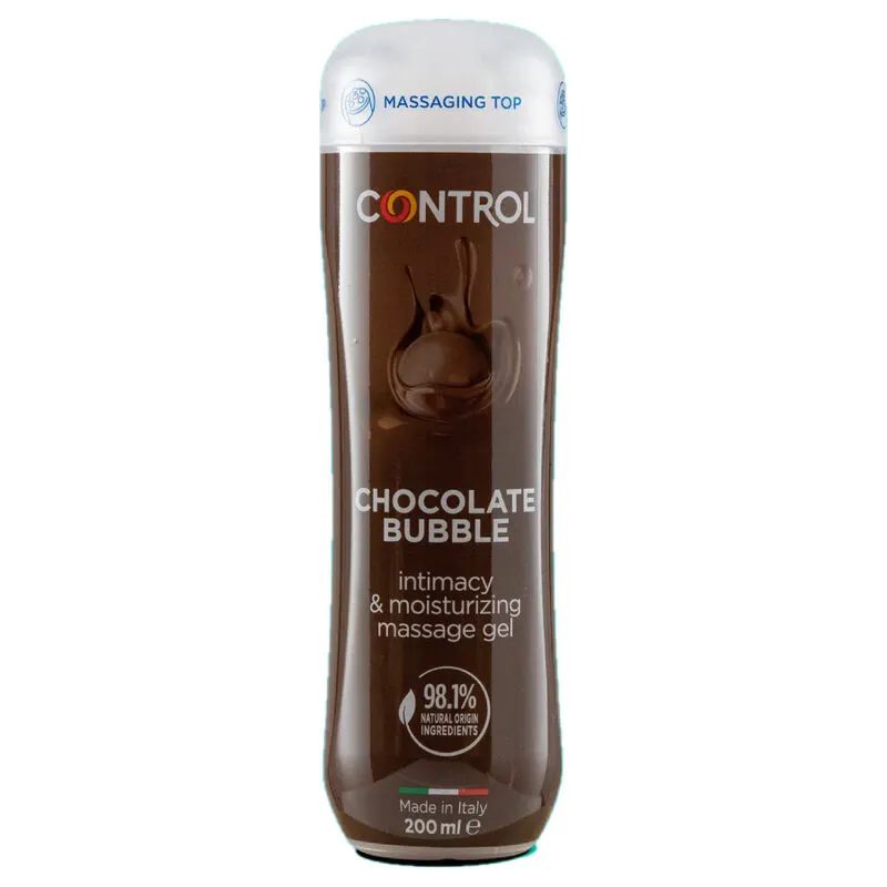 Control - Massage gel 3 In 1 Chocolate Bubble 200 Ml