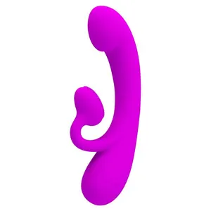 Pretty Love - Sincere silicona Clitoral vibrador And Sucker morado