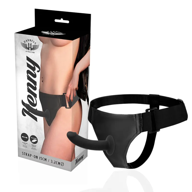 Harness Attraction - Rnes silicona Kenny 15 Cm -O- 3.2 Cm