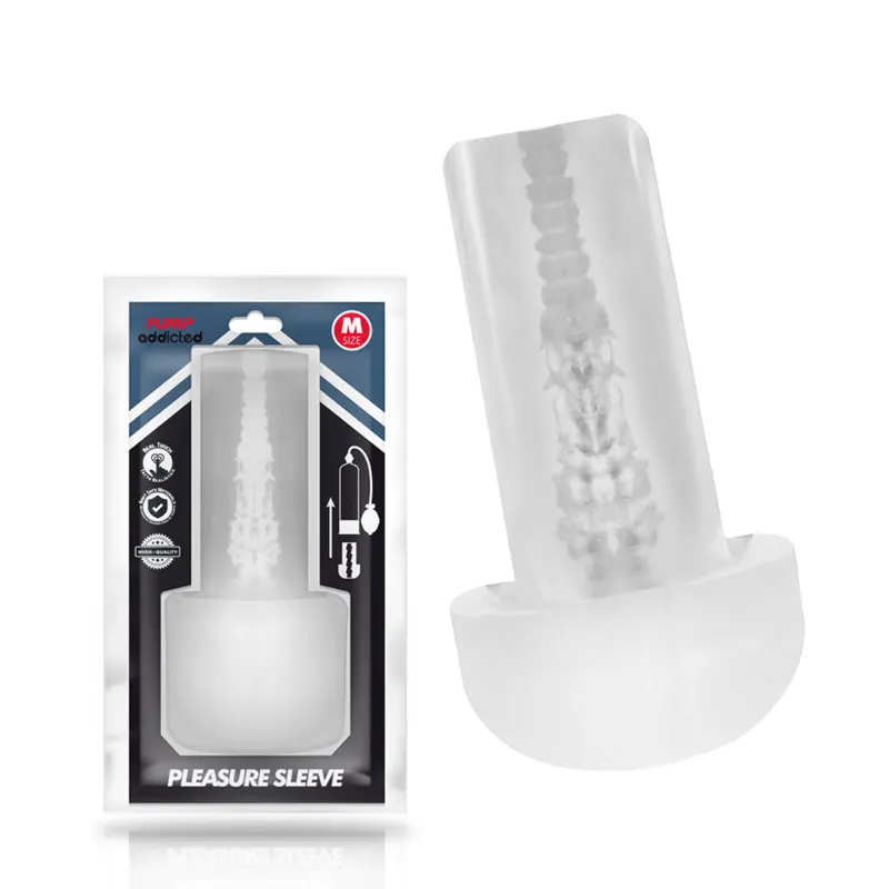 Pump Addicted - Pleasure funda Mastubador Size M