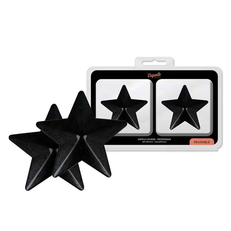Coquette Chic Desire - Pezones Covers negro Stars