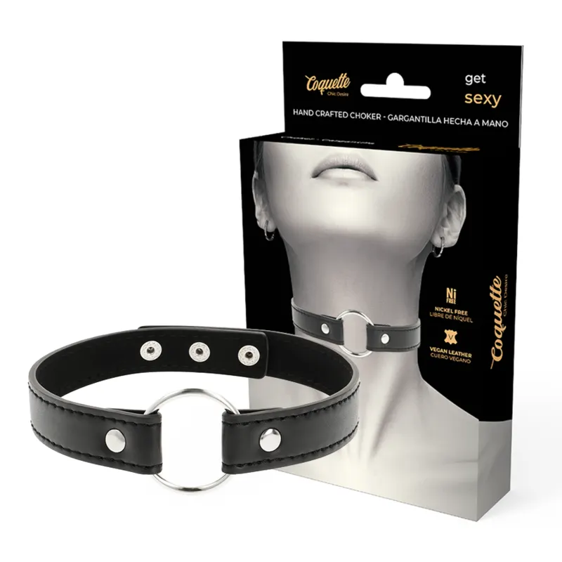 Coquette Chic Desire - Vegan Leather Necklace mujer Accessory
