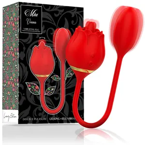 Mia - Vienna doble Pleasure Licking + vibrador huevo