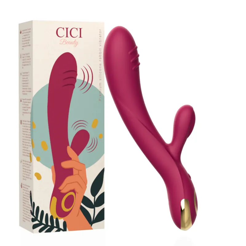 Cici Beauty - Premium silicona rabbit vibrador