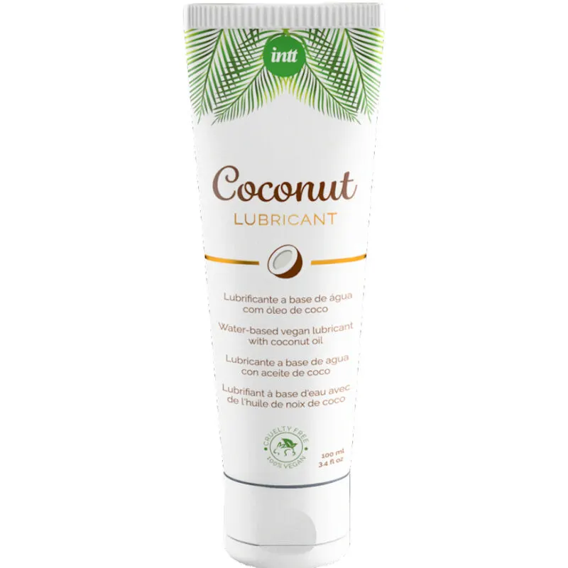 Intt - Vegan lubricante de base agua With Intense Coconut Flavor