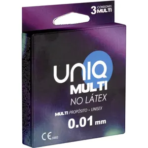Uniq - Multi Latex Free preservativos 3 Units