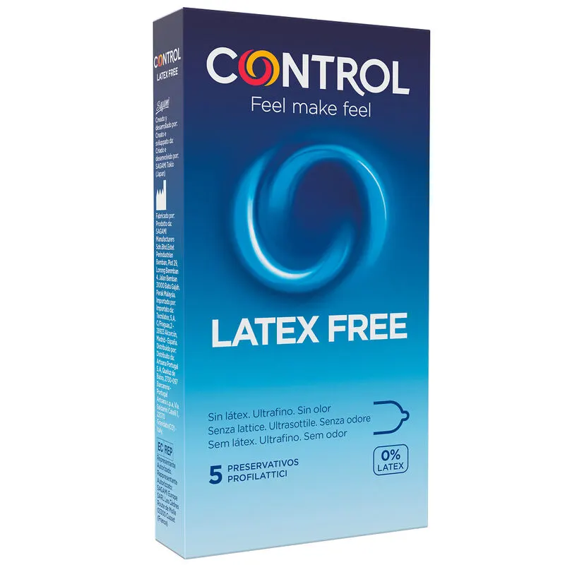 Control - Free Sin Latex preservativos 5 Units