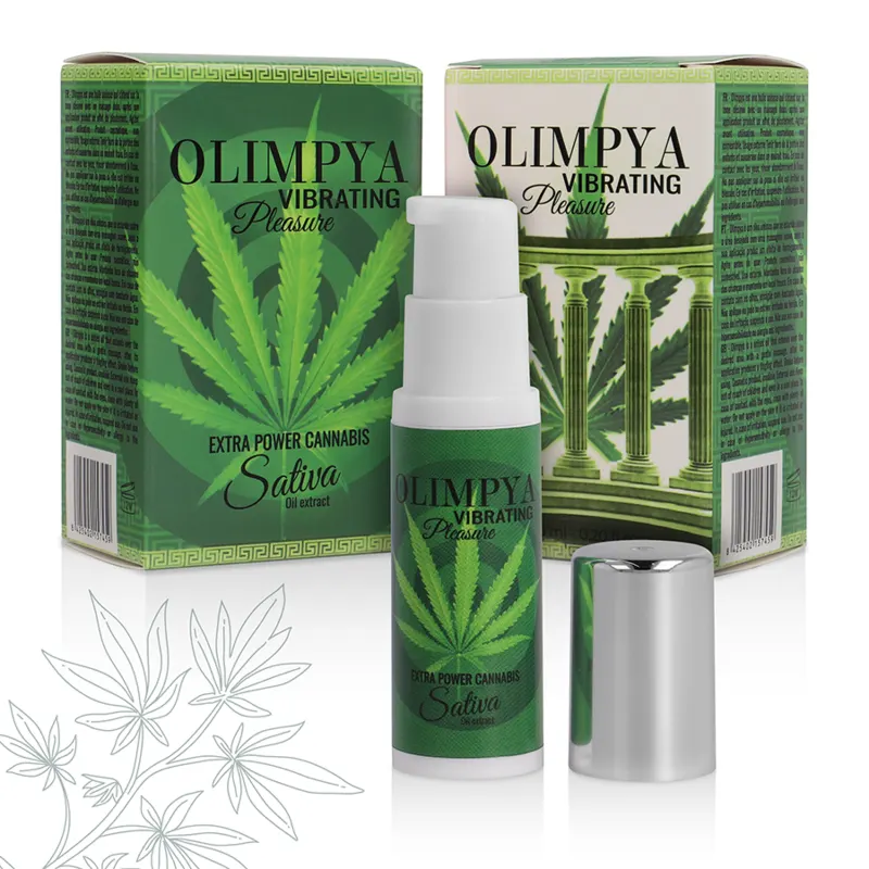 Olimpya - Vibrador Pleasure Extra Sativa Cannabis