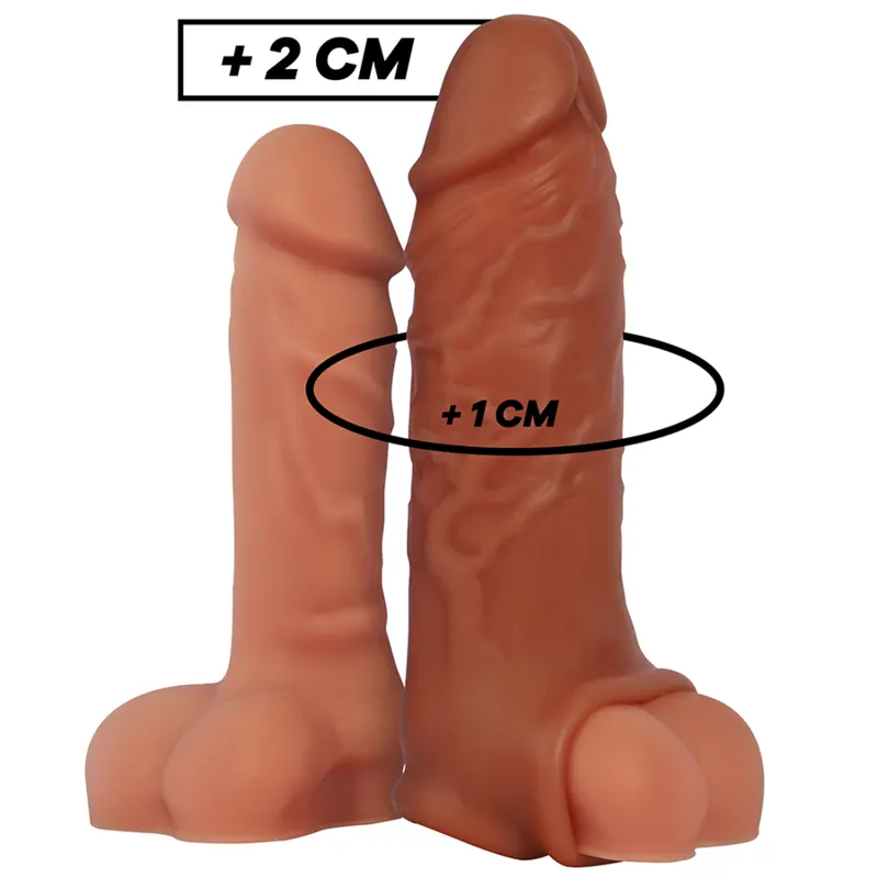 Virilxl - Liquid silicona V9 Brown Penis extensión