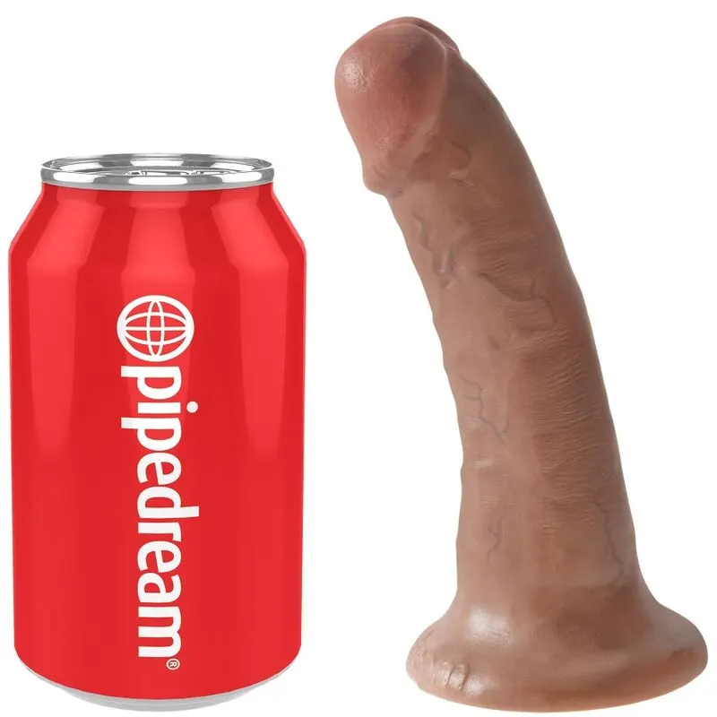 King Cock - Realista Penis 15 Cm Caramel