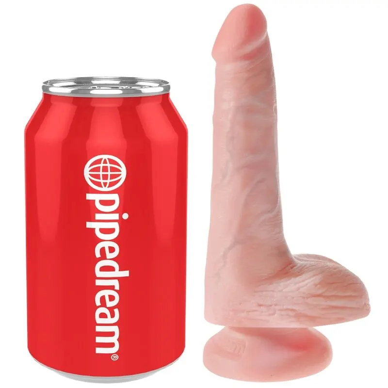 King Cock - Realista Penis With bolas 13.5 Cm Light