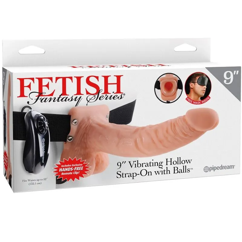 Fetish Fantasy Series - Adjustable arnés control remoto realista Penis With Testicles 23 Cm