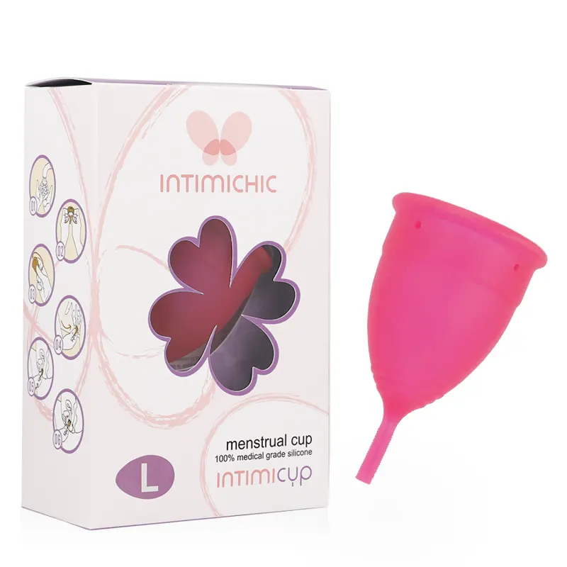 Intimichic - Menstrual Cup Medical Grade silicona - Size L