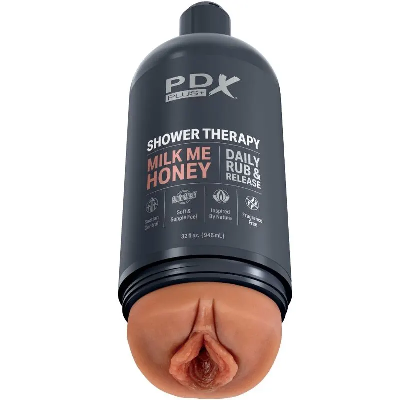 Pdx Plus - Stroker masturbador Discrete Bottle Design Milk Me Honey Candy Shampoo