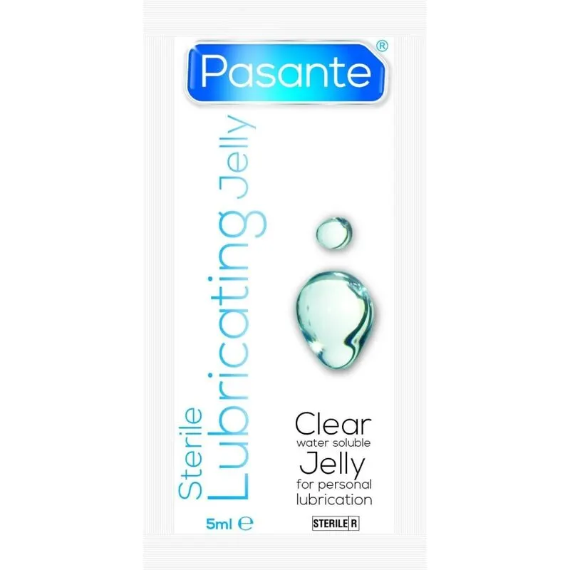 Pasante - Sterile Lubricating Jelly Sterile Water-Based Personal lubricante Sachet 5 Ml