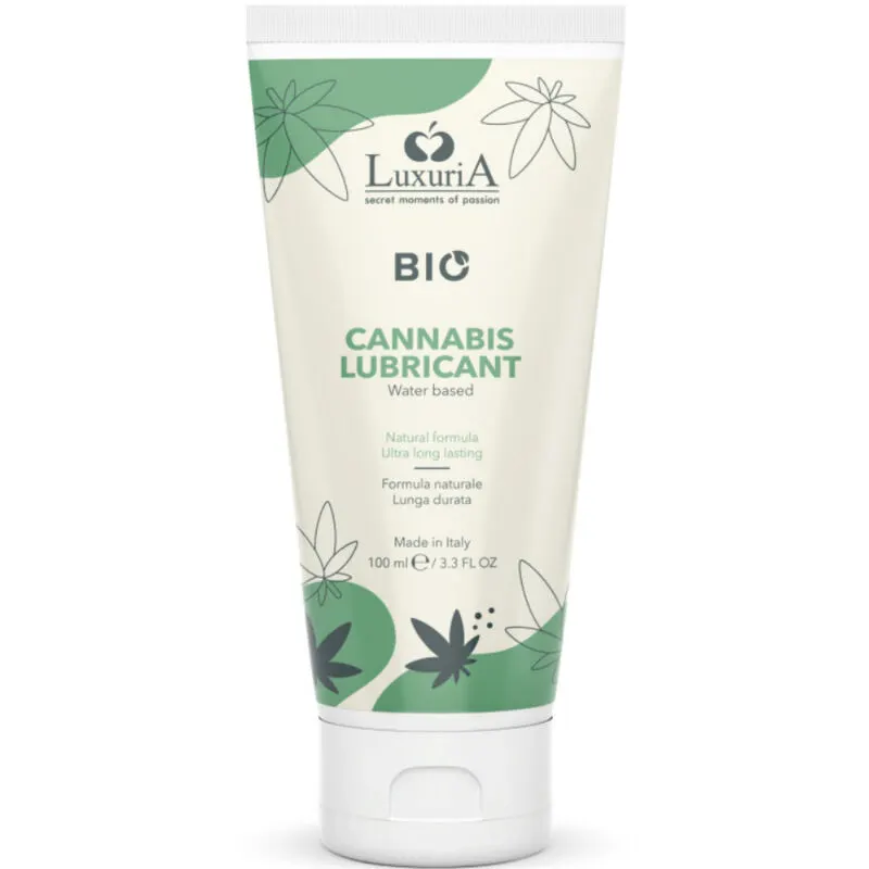 Intimateline - Luxuria Bio Cannabis lubricante de base agua 100 Ml