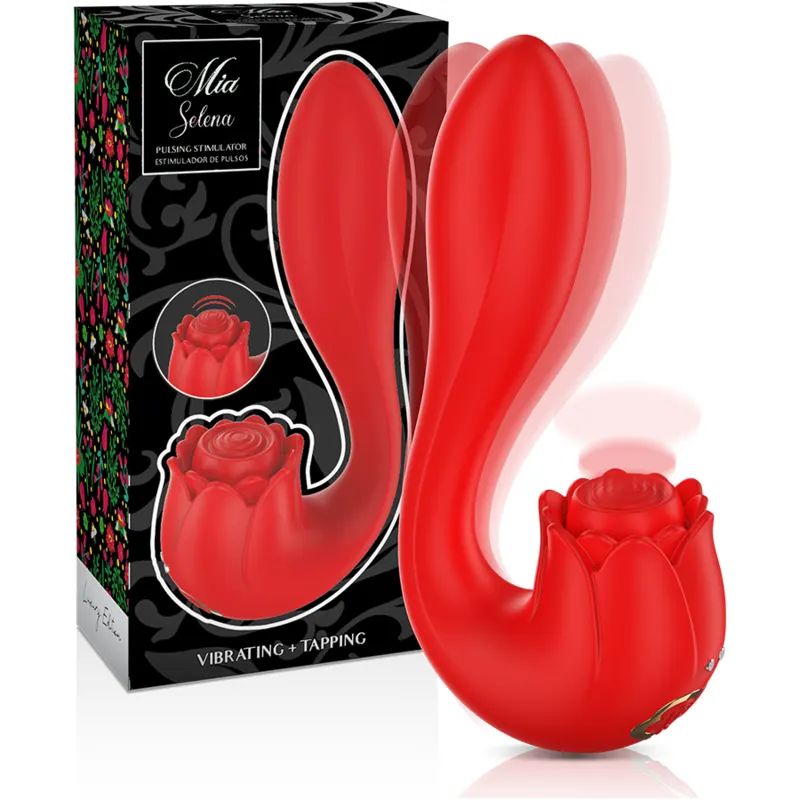Mia - Selena Stimulator vibrador + Tapping rojo