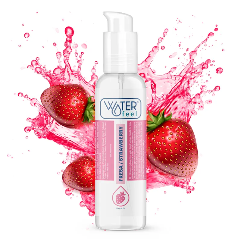 Waterfeel - Strawberry lubricante de base agua 175 Ml