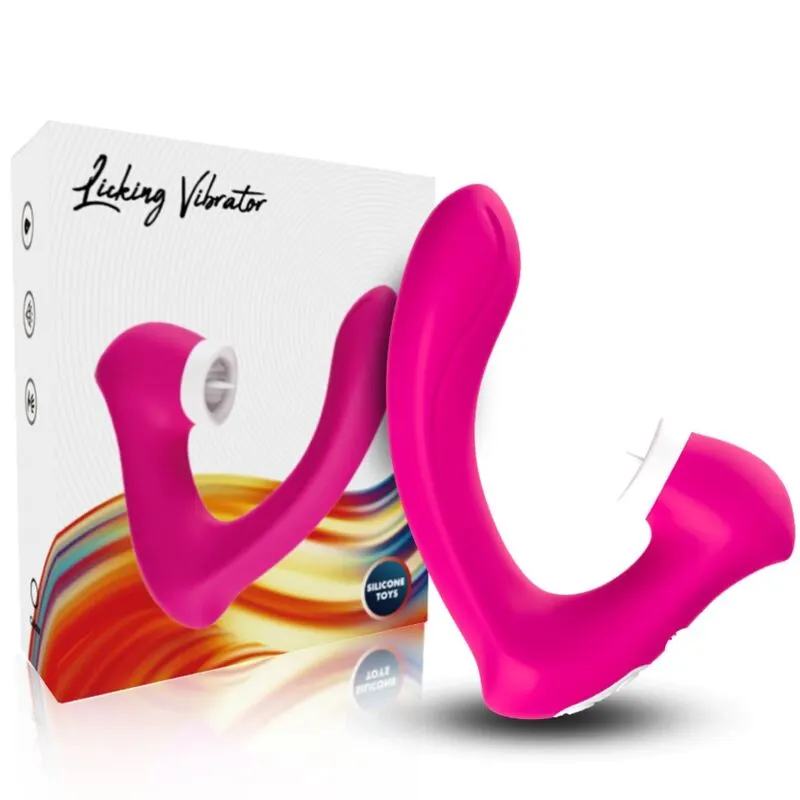 Armony - Secretkiss Licking vibrador Clit & vibrador Curved Fuchsia