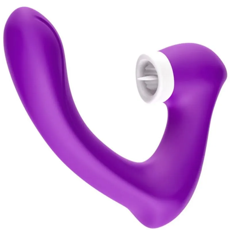 Armony - Secretkiss Licking vibrador Clit & vibrador Curved morado