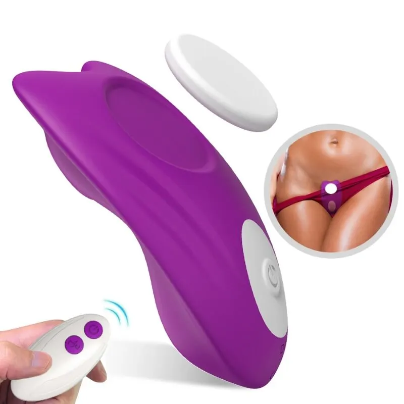 Armony - Butterfly Wearable braguitas vibrador control remoto morado