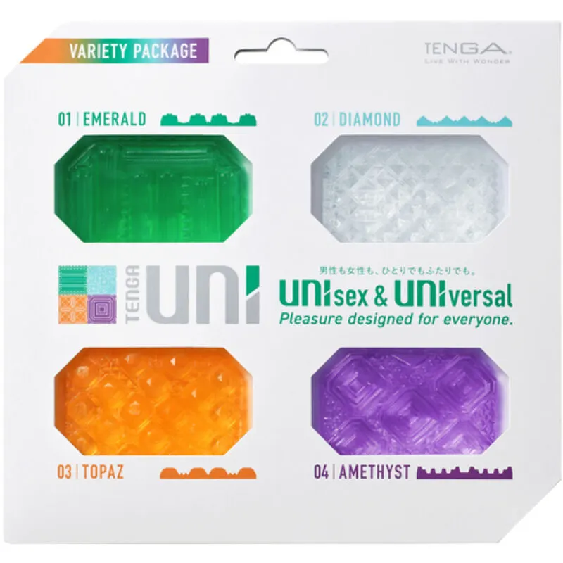 Tenga - Uni Variety masturbador Thimble Pack 4 Units