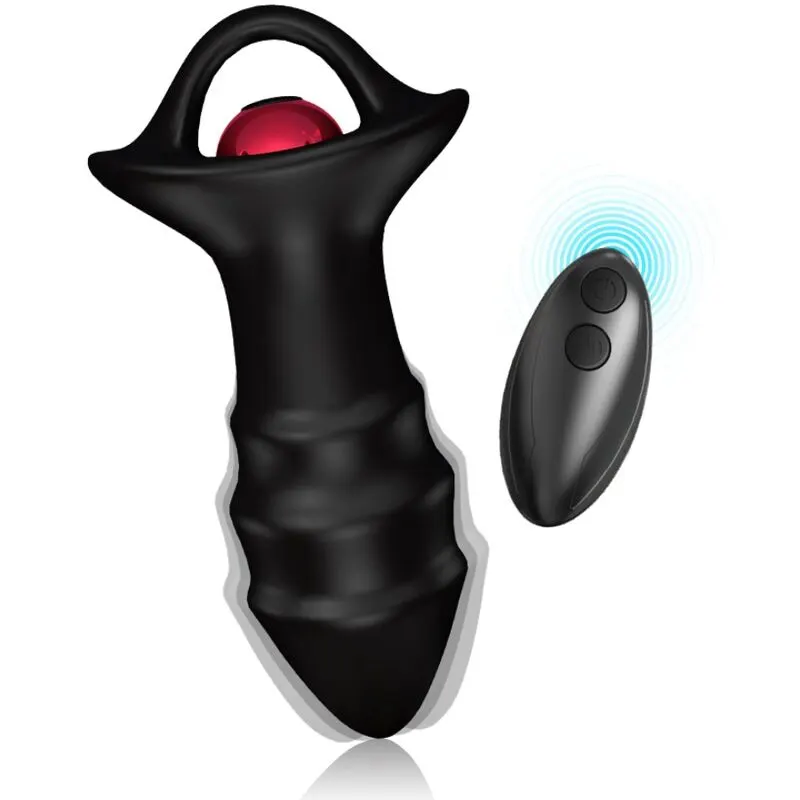 Armony - Kylin Finger vibrador & plug anal control remoto negro