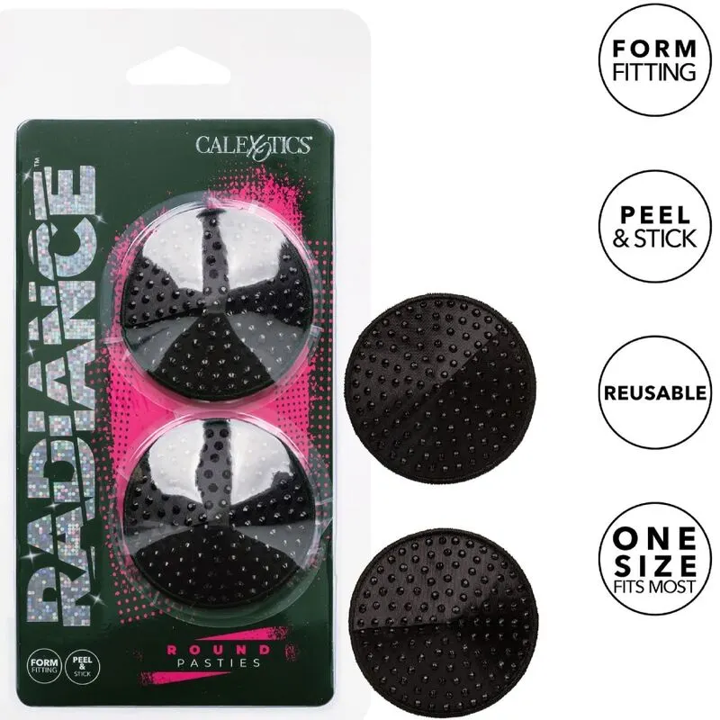 Calexotics - Radiance Round Shape Jewel pezones Covers