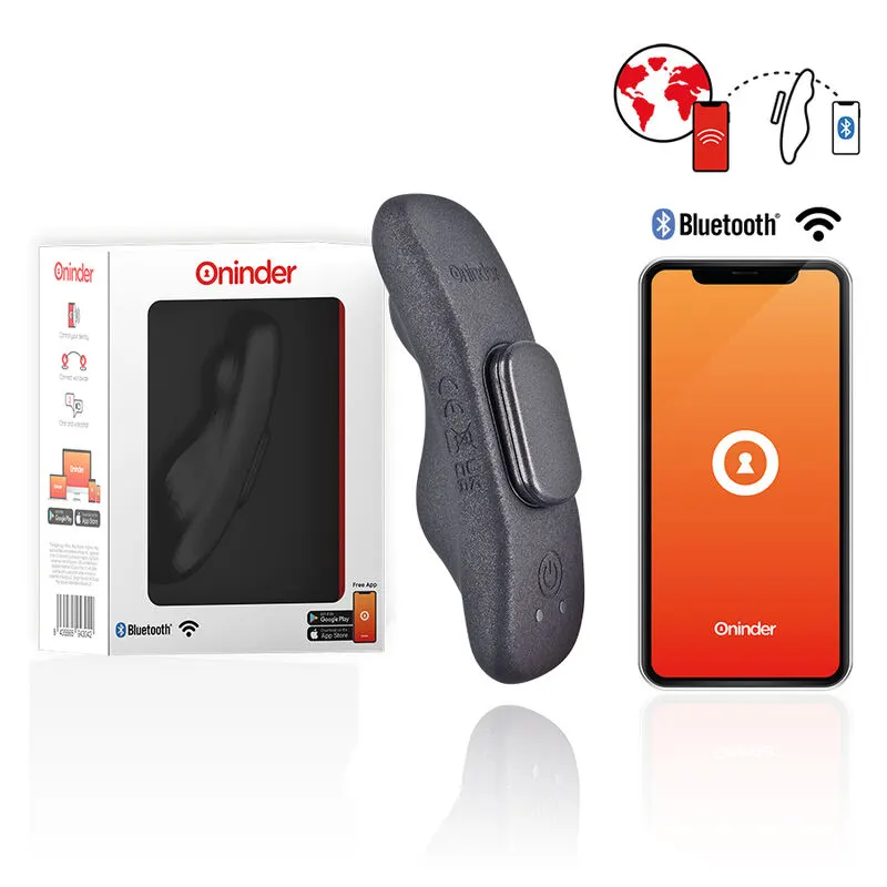 Oninder - Manila Panty recargable vibrador 9 Speed 9.6 Cm X 2.6 Cm - Free App
