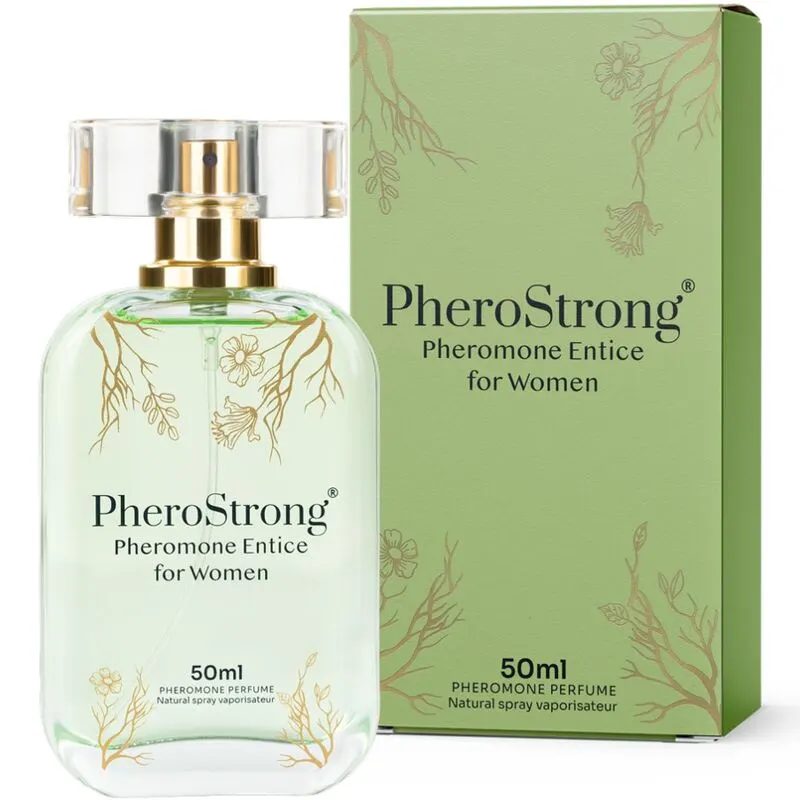 Pherostrong - Feromonas perfume Entice para mujer 50 Ml