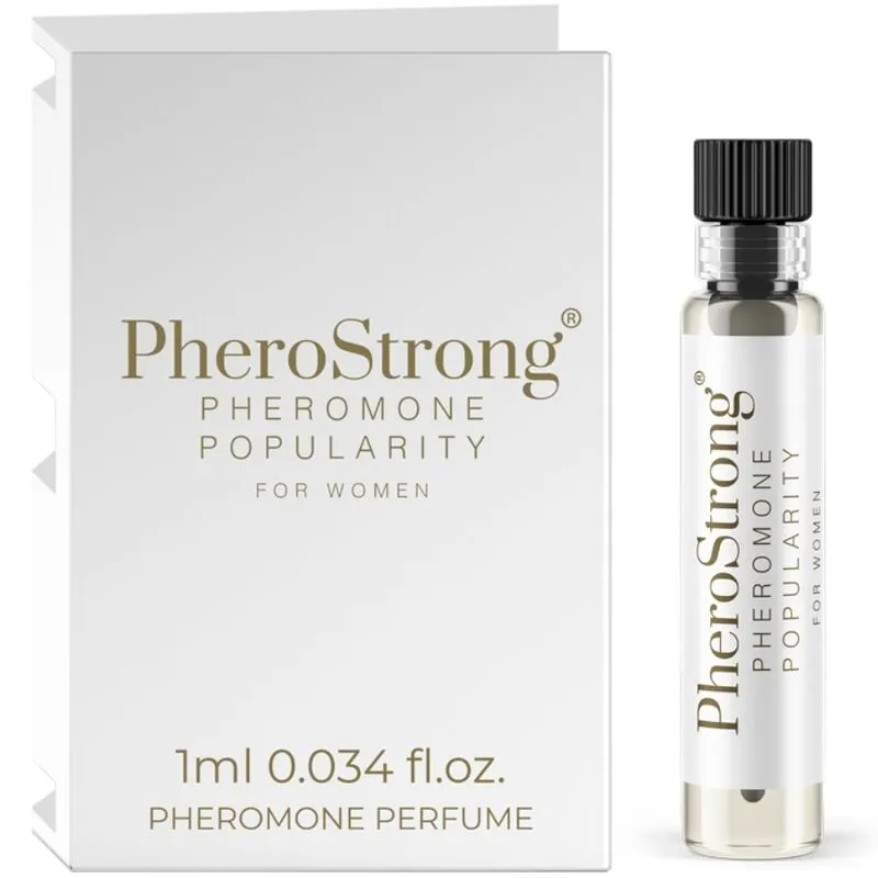 Pherostrong - Feromonas perfume Popularity para mujer 1 Ml
