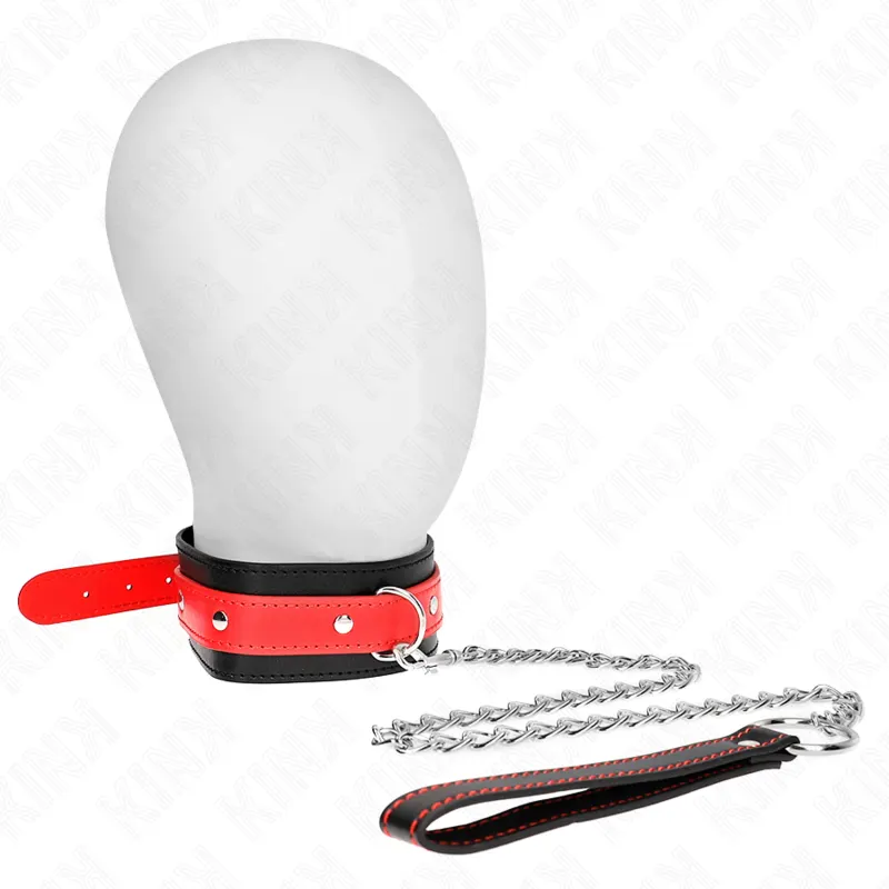Kink - Necklace With rojo Strap 65 Cm Ajustable 36-43 Cm X 5 Cm