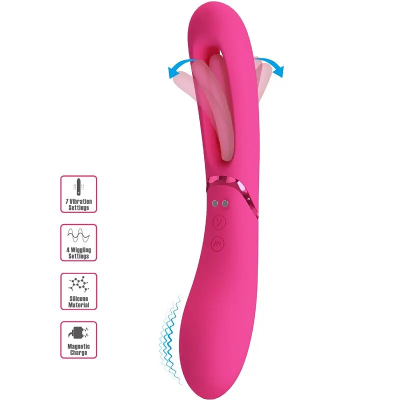 Romance - Lexie punto g vibrador 7 Vibrations rosa