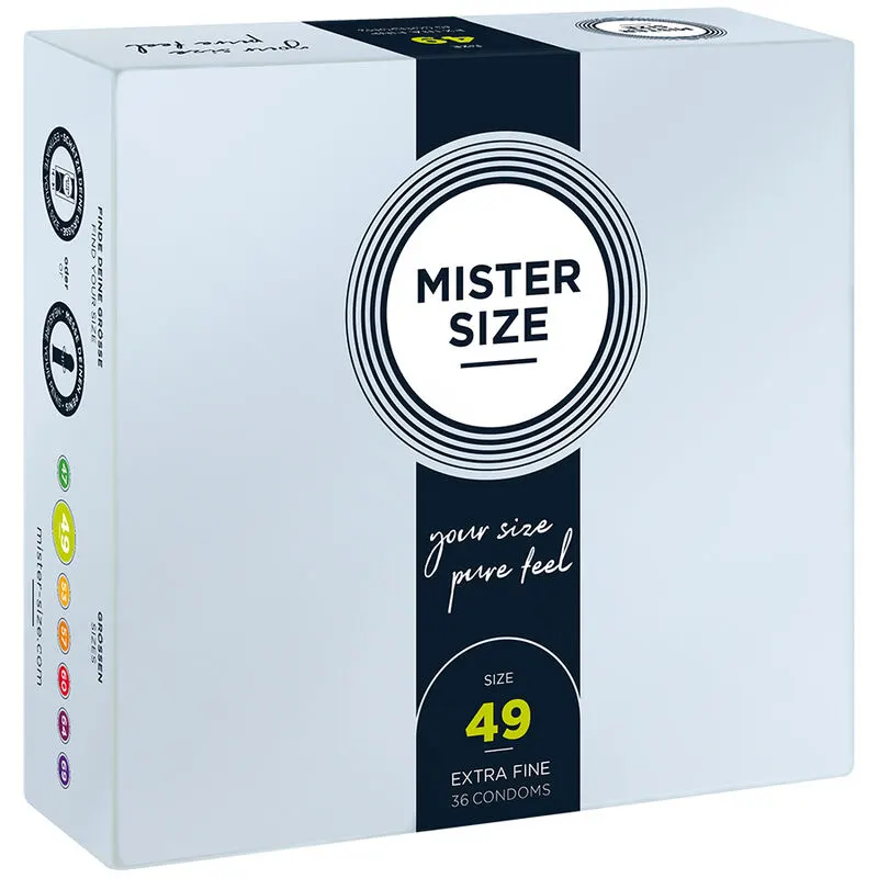 Mister Size - Preservativo Size S 49 Mm (36 Units)