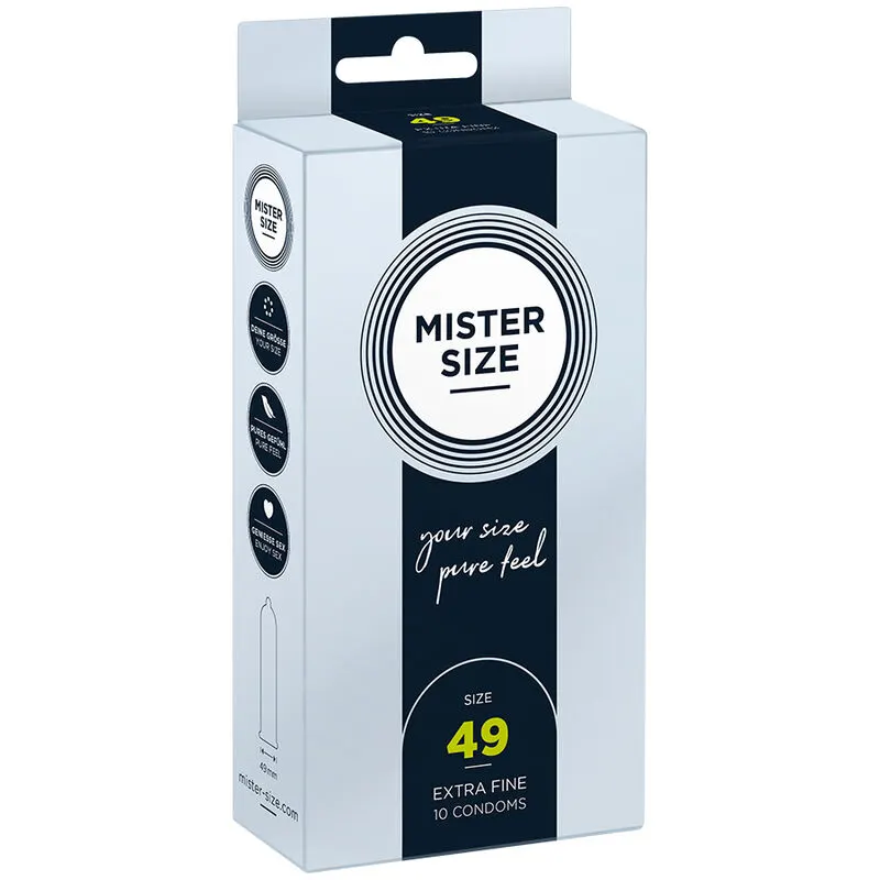 Mister Size - Preservativo Size S 49 Mm (10 Units)