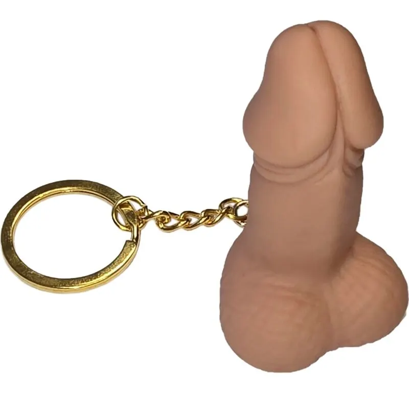 Diablo Picante - Penis Shaped Keychain ??color carne