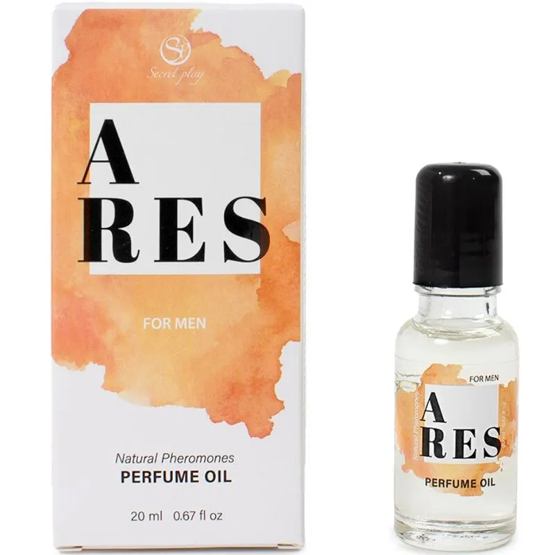 Secretplay - Ares Natural perfume feromonas In aceite para hombre 20 Ml