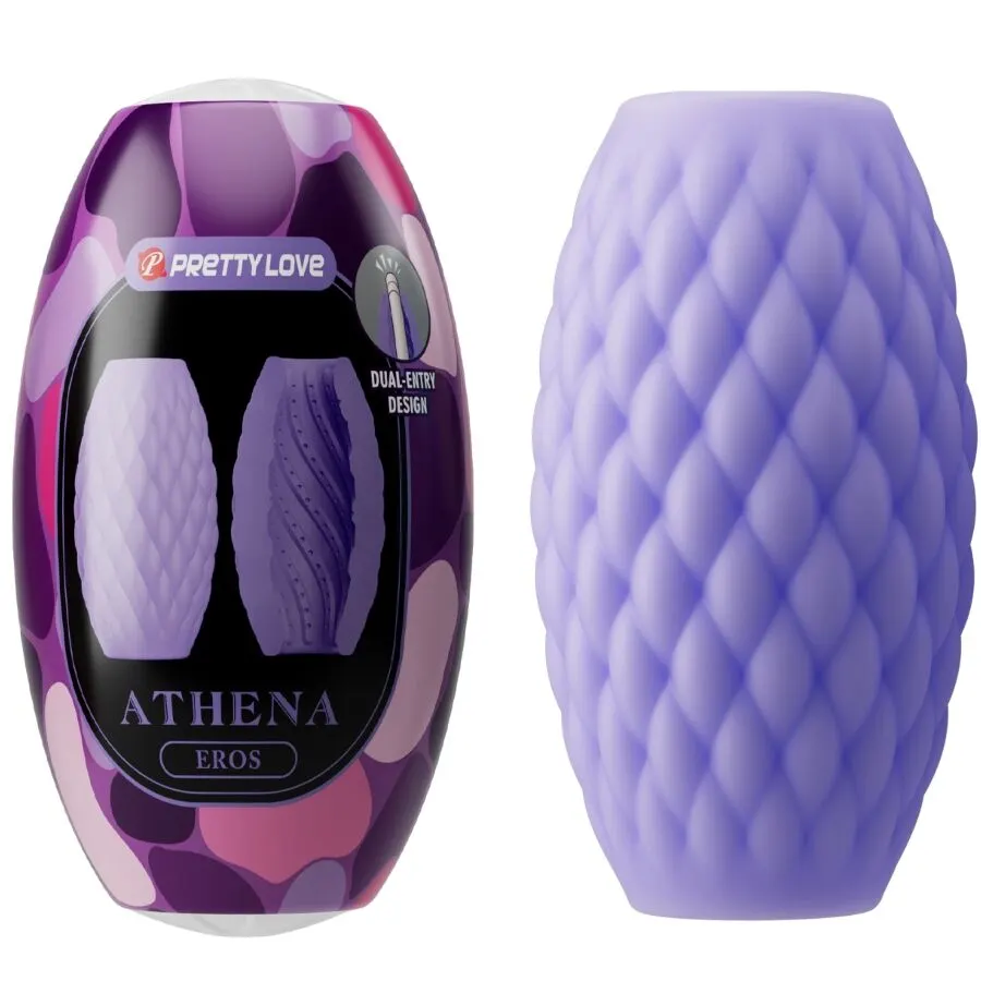 Pretty Love - Athena Eros silicona Male masturbador morado
