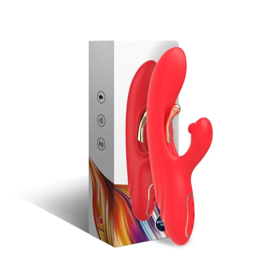 Armony - Punto g And Clitoris Stimulator vibrador With Oscillating Tongue rojo